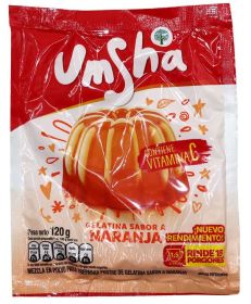 Gelatina de naranja Umsha Orangengelatine 120g
