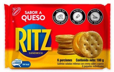 Ritz Galletas sabor a queso Kekse mit Käsegeschmack 30g