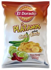 Chifles Platanitos Chile y limon 100g
